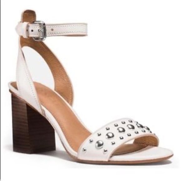 Coach Paige Studded Blocked Heels - Picture 1 of 14